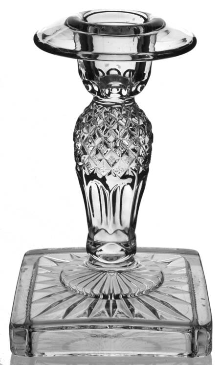 Waterford Clear (Stem 1932) Single Light Candlestick