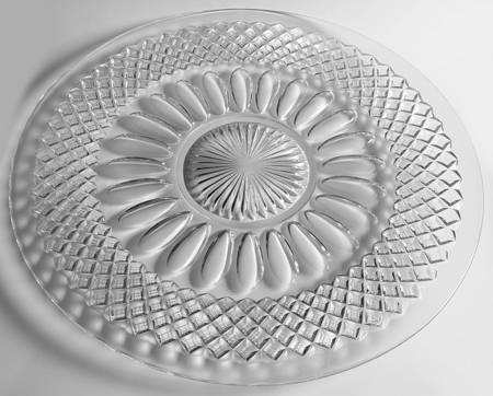 Waterford Clear (Stem 1932) 20" Torte Plate