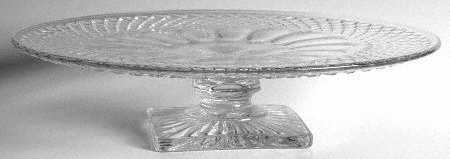Waterford Clear (Stem 1932) 12" Diameter Cake Stand/Pedestal
