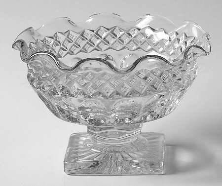 Waterford Clear (Stem 1932) Base for (2 Piece) Fairy Lamp