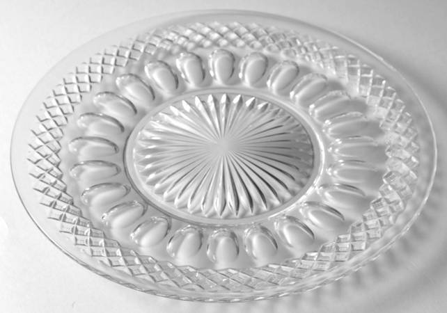 Waterford Clear (Stem 1932) 13" Torte Plate