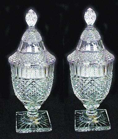 Waterford Clear (Stem 300) Large Candy Jar & Lid