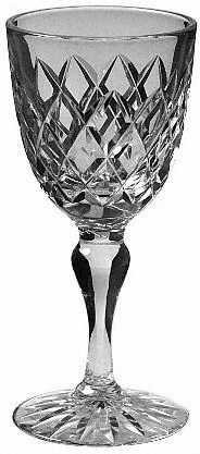 Dennis Diamonds Wine Glass