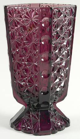 Daisy and Button Amethyst Candy Jar No Lid