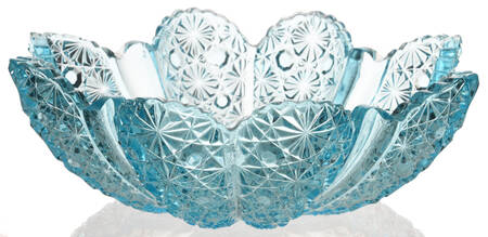 Daisy and Button Blue Star Shape Bowl