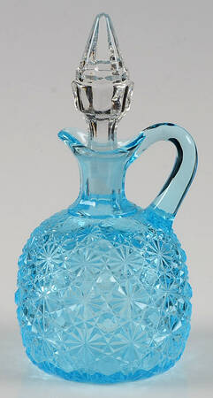 Daisy and Button Blue Cruet & Stopper