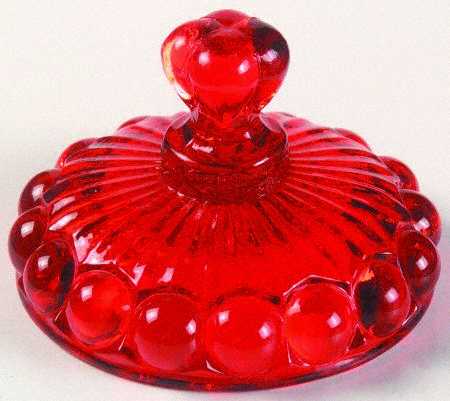 Eyewinker Ruby Lid for Sugar Bowl