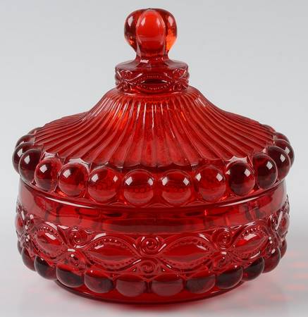 Eyewinker Ruby Candy Box & Lid