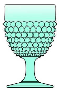 Hobnail Blue