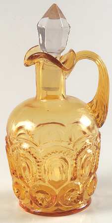 Moon and Star Amber Cruet & Stopper