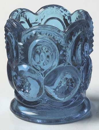Moon and Star Blue Toothpick Holder