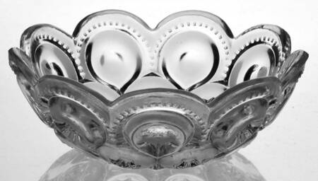 Moon and Star Clear Small Fruit Dessert Bowl