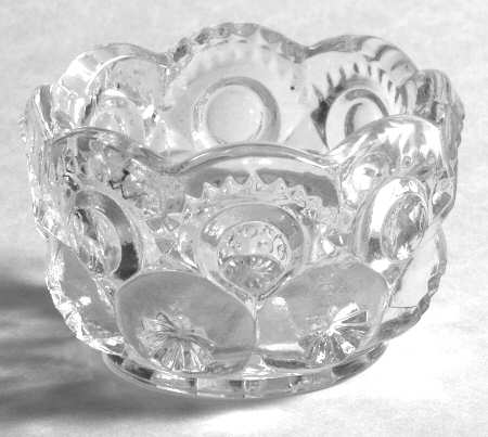 Moon and Star Clear Salt Dip