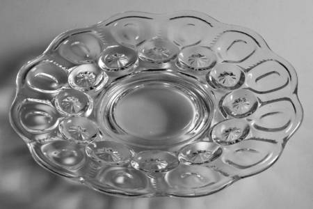 Moon and Star Clear 7" Salad Plate