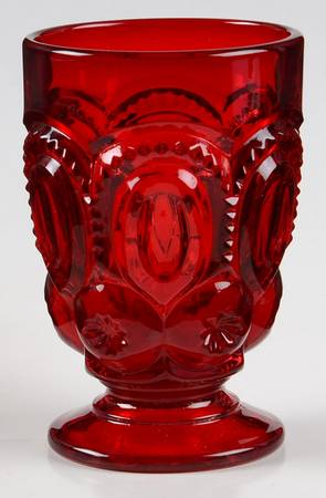 Moon and Star Ruby 7 Oz Footed Tumbler