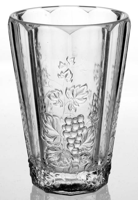 Panel Grape Clear 10 Oz Flat Tumbler