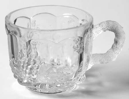 Panel Grape Clear Punch Cup