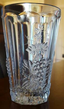 Panel Grape Clear Flat Tumbler