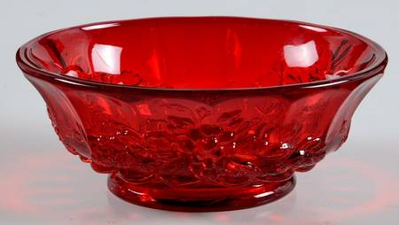 Panel Grape Ruby Small Fruit Dessert Bowl