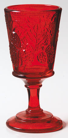 Strawberry and Currant Ruby Wine Glass