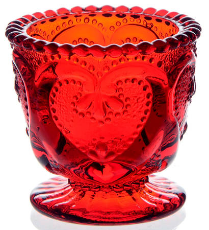 Sweetheart Red Toothpick Holder