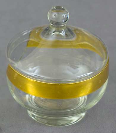 Midas (Gold) Candy Jar & Lid