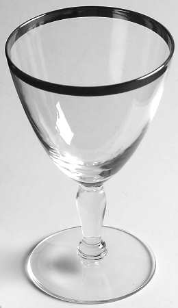 Princess Platinum (Stem #1960) Wine Glass