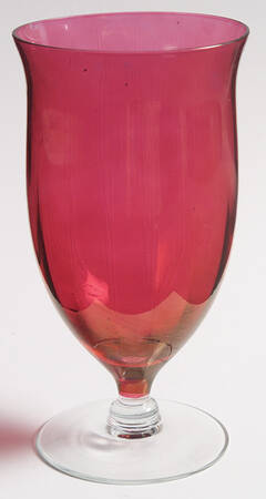 Rose Lustre 12 Oz Footed Tumbler