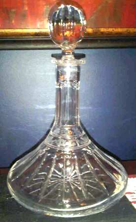 Monarch Ships Decanter & Stopper