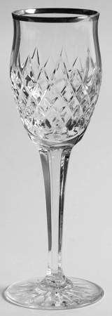 Royal Platinum Cordial Glass