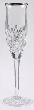 Royal Platinum Fluted Champagne