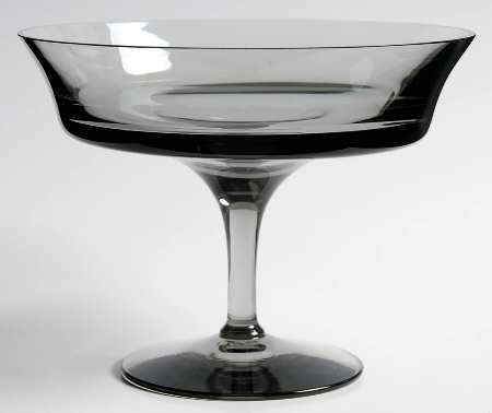 Theo Smoke Round Compote (Height X Width)