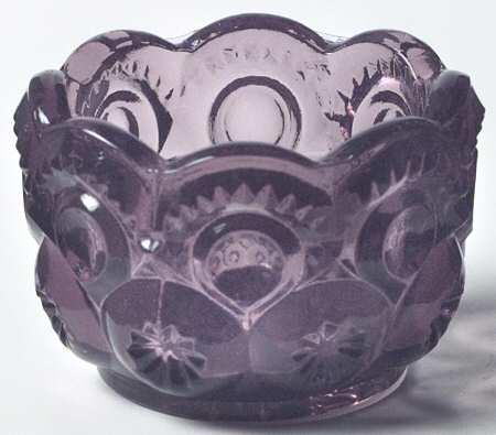 Moon and Star Amethyst Table Salt Dip
