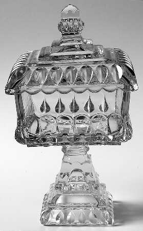 Wedding Clear Large Bowl Wedding & Lid