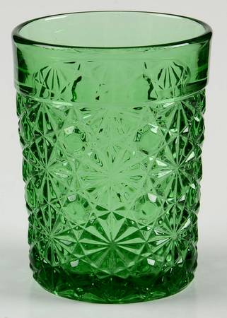 Daisy and Button Green 8 Oz Flat Tumbler