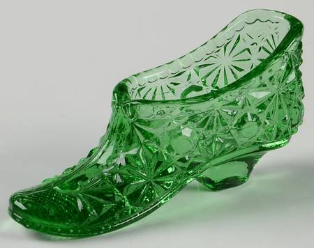 Daisy and Button Green Small Slipper