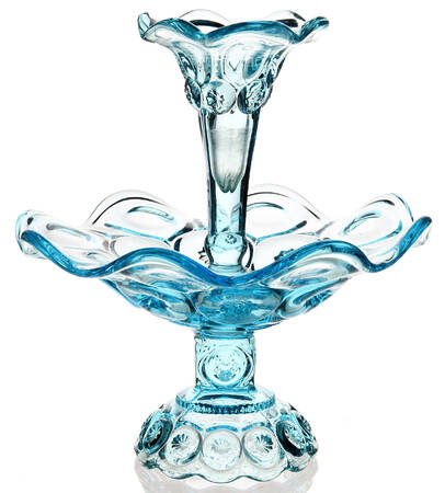 Moon and Star-Light Blue (2 Piece) Epergne Set