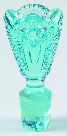 Moon and Star-Light Blue Stopper for Decanter