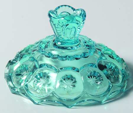 Moon and Star-Light Blue Lid for Sugar Bowl