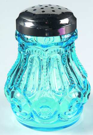 Moon and Star-Light Blue Sugar Shaker & Lid