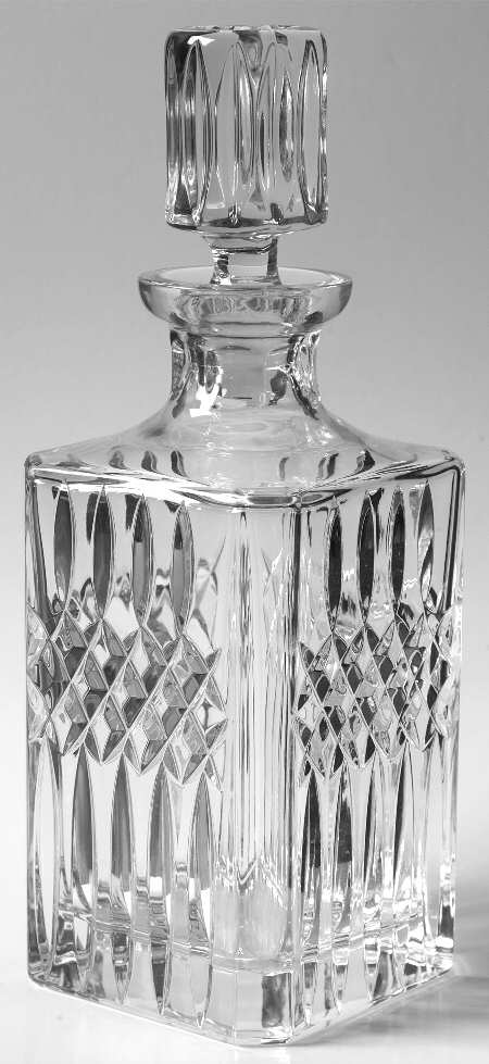 WWC4 Square Decanter with Stopper