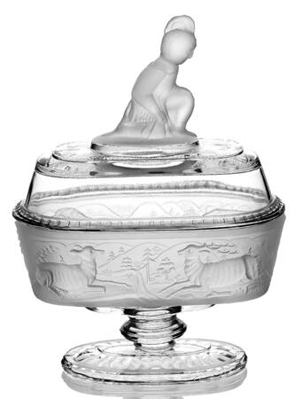 Westward Ho 6" Length Oval Covered Compote
