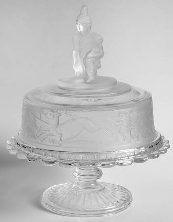 Westward Ho Round Covered Butter