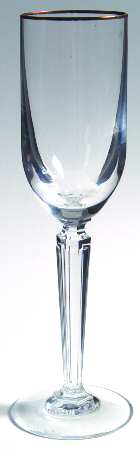 Metropolitan Gold Fluted Champagne