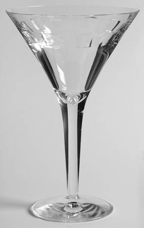Incline Geo Martini Glass