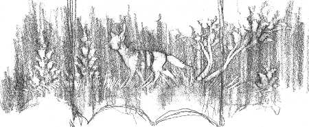 Hunt Scene Water Goblet