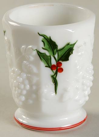 Christmas Bouquet & Holly Toothpick Holder