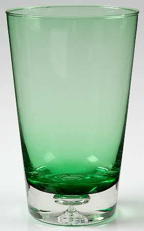 Bijoux Green Highball Glass