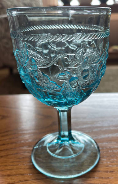 Acorn Blue by L G Wright Glass