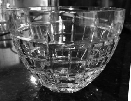 Grid 6" Round Bowl